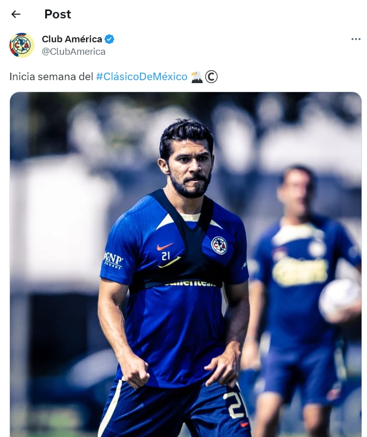 Henry Martín con Club América