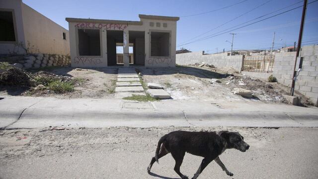 Construcción abandonada.