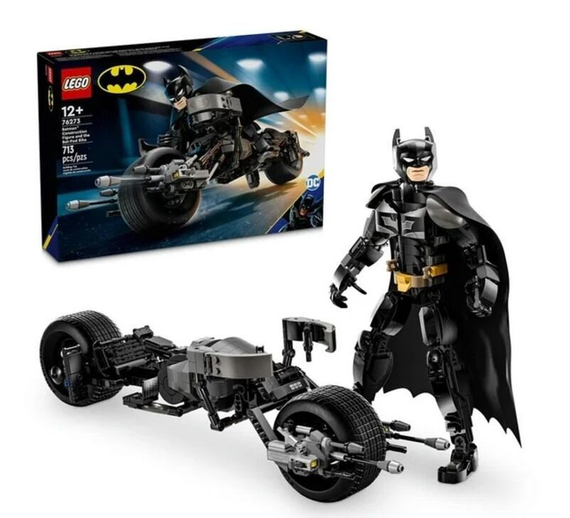 Set LEGO Super Heroes Figura para Construir: Batman y Moto Bat-Pod
