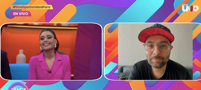 Kristal Silva se conmueve al ver a Ricardo Casares