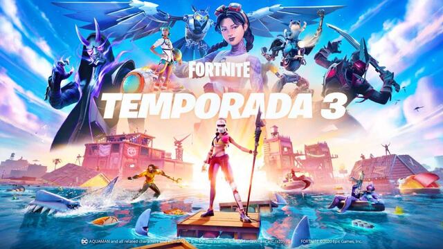 ¿Cuándo termina la temporada de Fortnite? Aún puedes jugar el capítulo 3 temporada 3 por 72 días