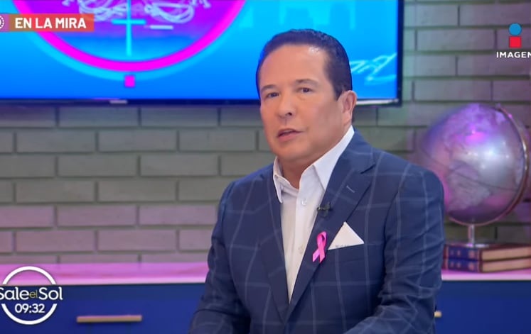 Gustavo Adolfo Infante hablando de Verónica Castro en Sale el Sol.