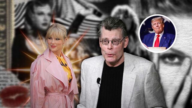 Stephen King es swiftie: se declara fan de Taylor Swift tras ataque de Donald Trump