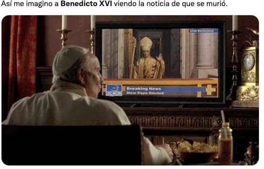 Memes de Benedicto XVI sobre su supuesta muerte