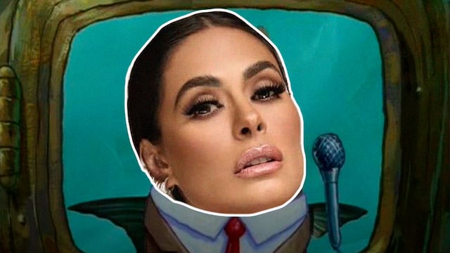 Comparan a Galilea Montijo con un pescado empapelado por su outfit plateado