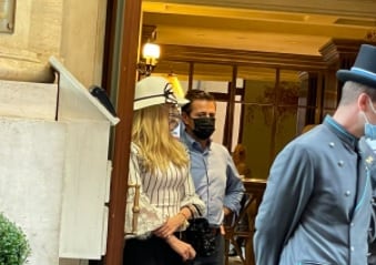 Enrique Peña Nieto y Tania Ruiz en Roma