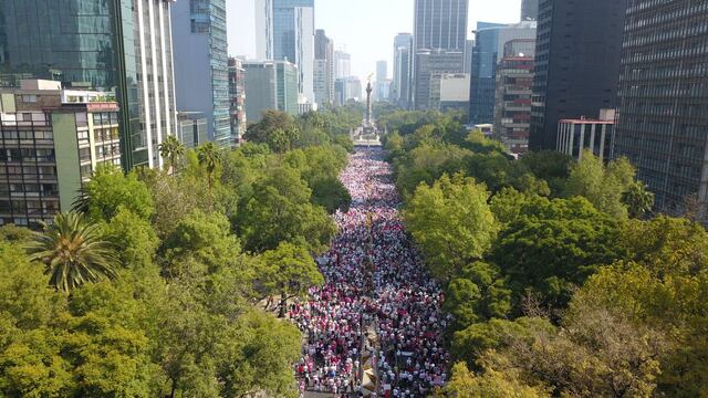 Marcha en defensa del INE, CDMX