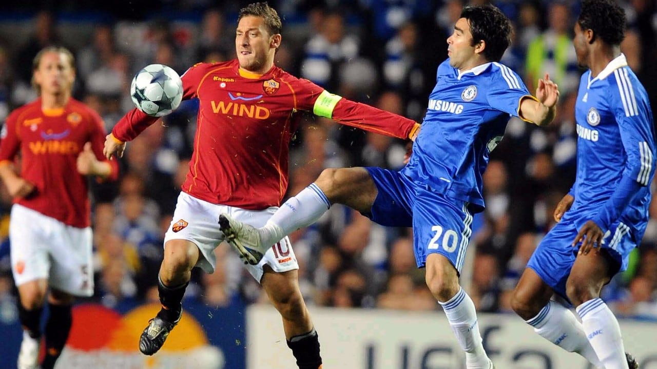 Francesco Totti en su época de futbolista.