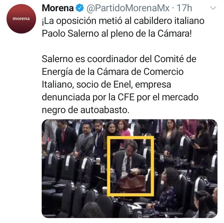 Tuit Morena