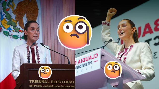 Los discursos de Claudia Sheinbaum en TEPJF y el Teatro Metropólitan fueron diferentes