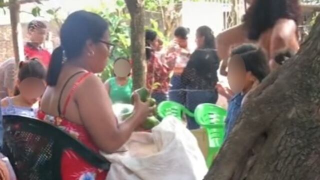 Regalan aguacates en vez de dulces en fiesta de cumpleaños de una abuelita