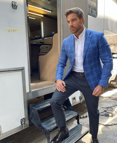 León Peraza fue Andrés García en Luis Miguel, La Serie