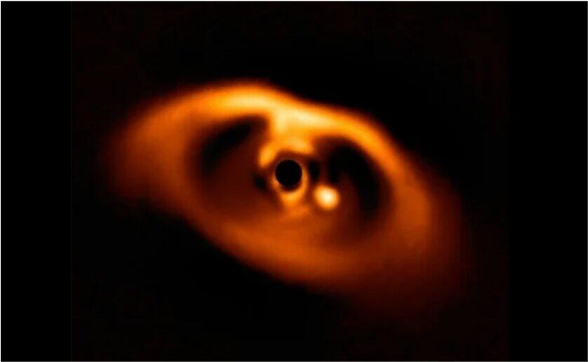 Nacimiento de dos planetas