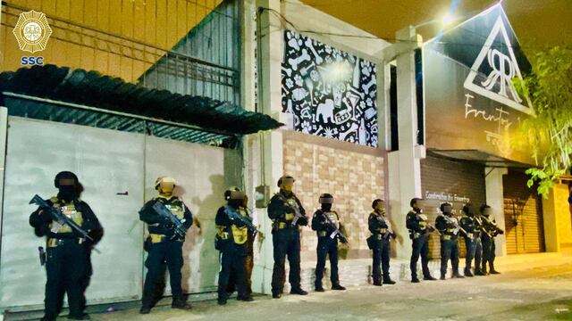 Desmantelan centro de fiestas clandestinas en CDMX