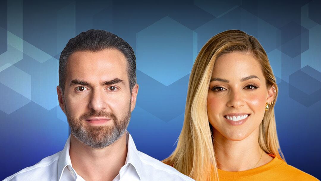 Adrián de la Garza y Mariana Rodríguez