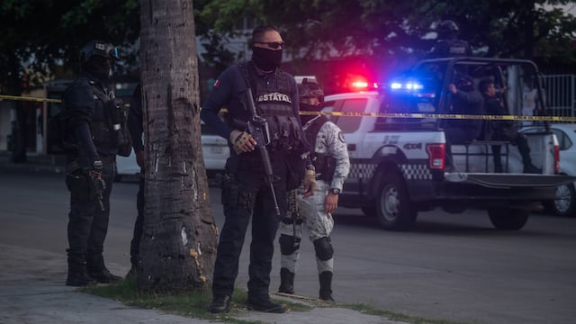 Elementos de la Policía Estatal de Veracruz