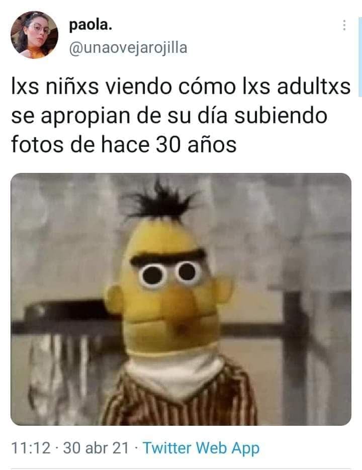 Memes fotos del Día del Niño