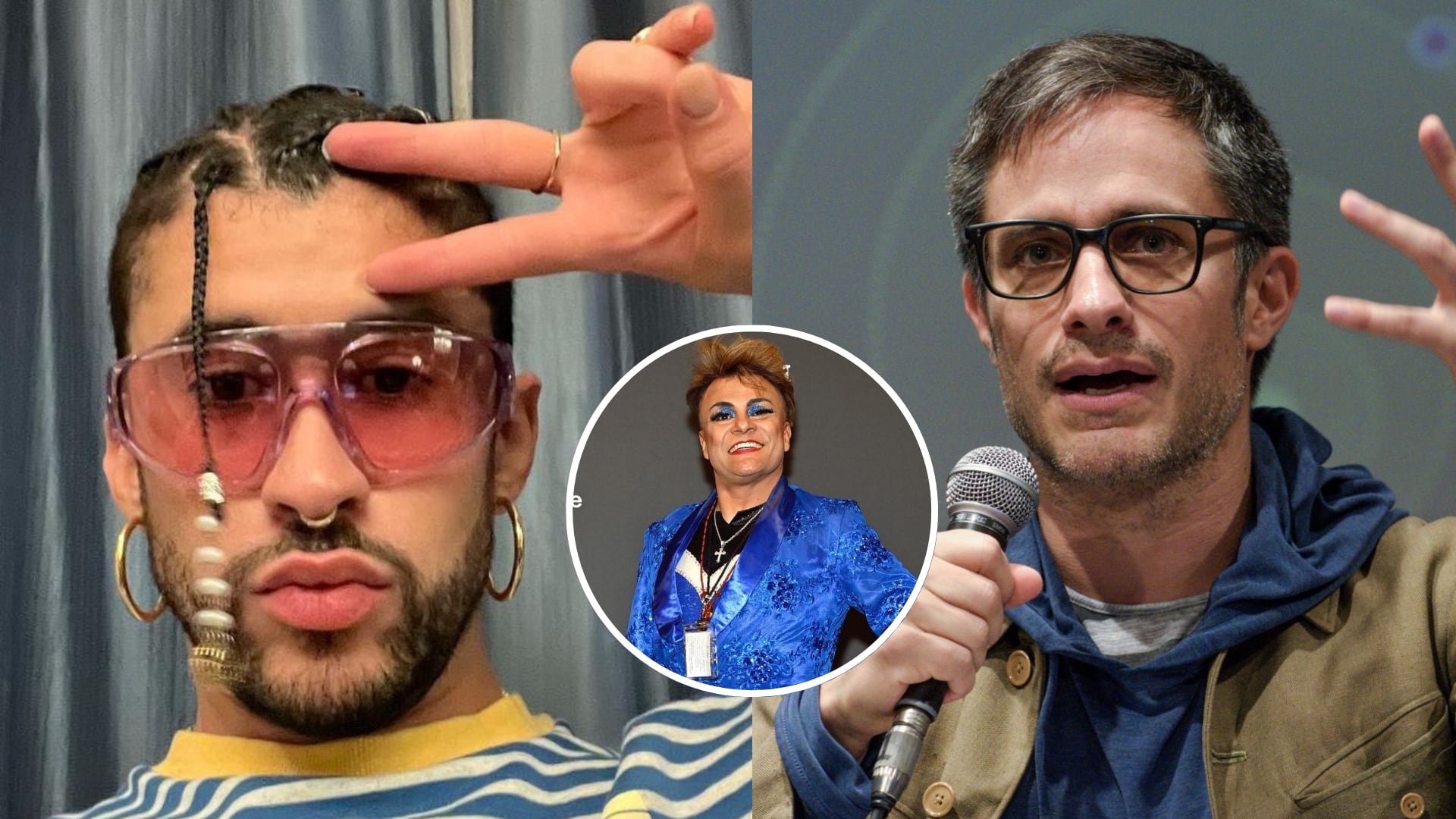 Filtran que Bad Bunny y Gael García se besan en Cassandro de Amazon Prime.