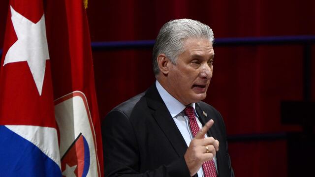 Miguel Díaz-Canel, presidente de Cuba