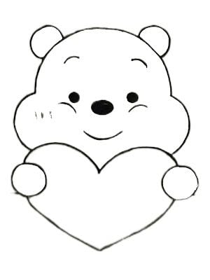 Dibujos de Winnie the Pooh para colorear