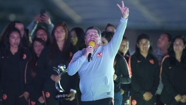 Herrera en un evento con América