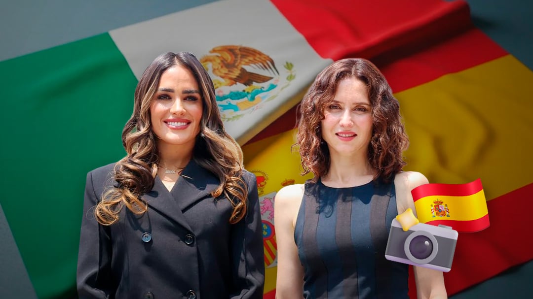Alessandra Rojo de la Vega recibe a Díaz Ayuso en alcaldía Cuauhtémoc