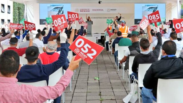 Subasta en Los Pinos