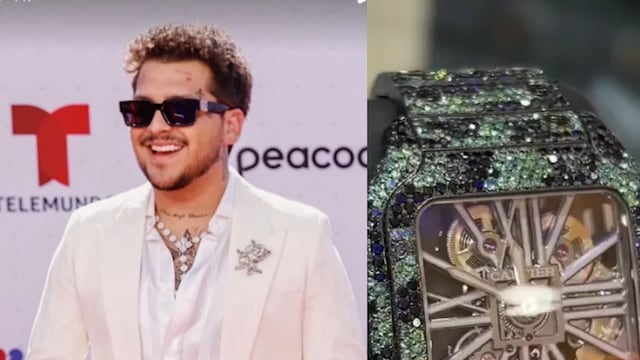 Christian Nodal llena su Cartier de diamantes.