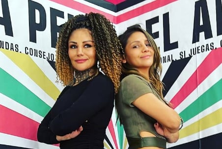 La Barby Juárez y su hermana, Lourdes Juárez