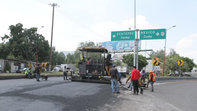 Azucena Cisneros presenta avance en la repavimentación de la avenida Insurgentes.