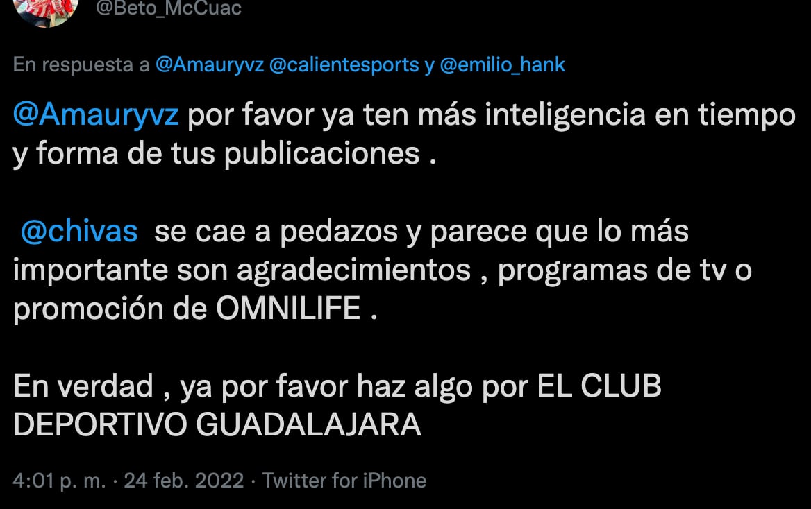 Críticas Amaury Vergara