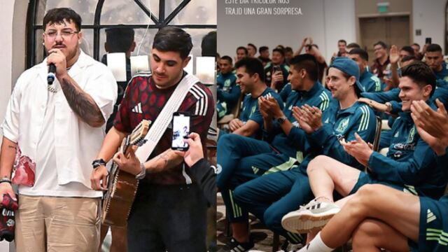 Grupo Frontera sorprende a Selección Mexicana