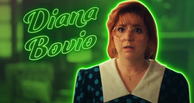 Así se ve Diana Bovio en Mentiras, La Serie.