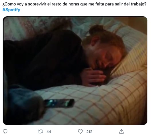 Memes de la caída de Spotify