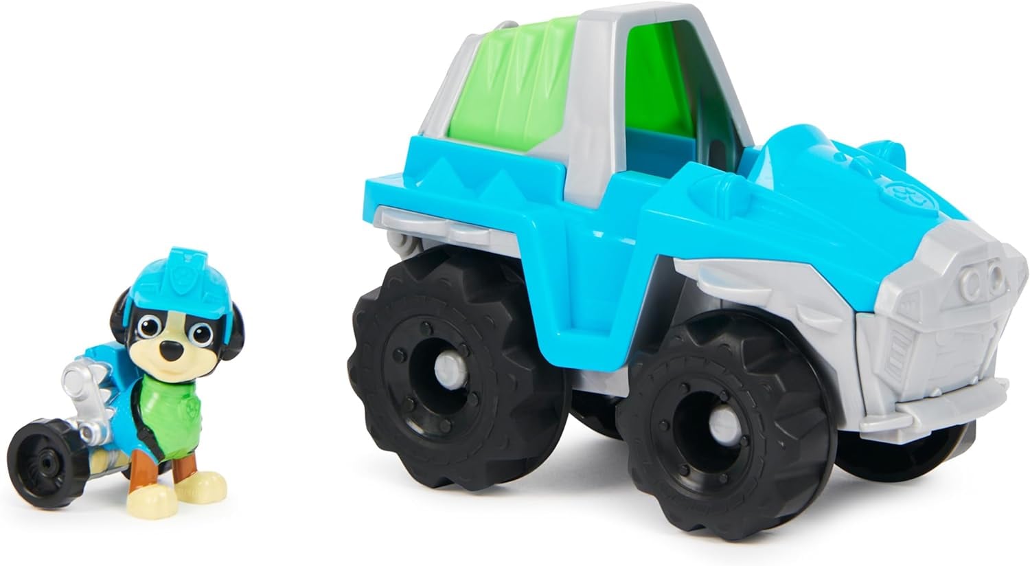 Paw Patrol vehículo de Rex con Figura de acción Coleccionable
