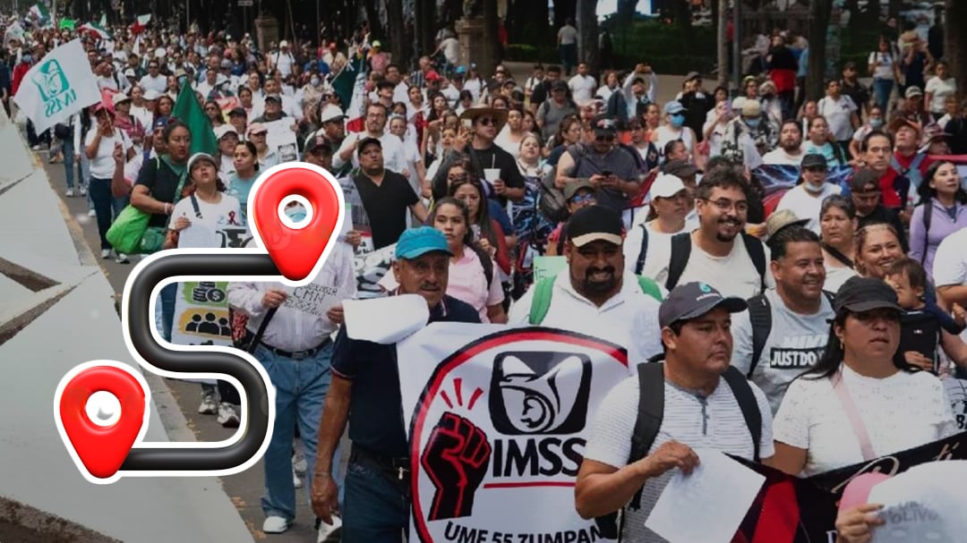 Marcha hoy 14 de octubre en CDMX: calles cerradas y alternativas viales