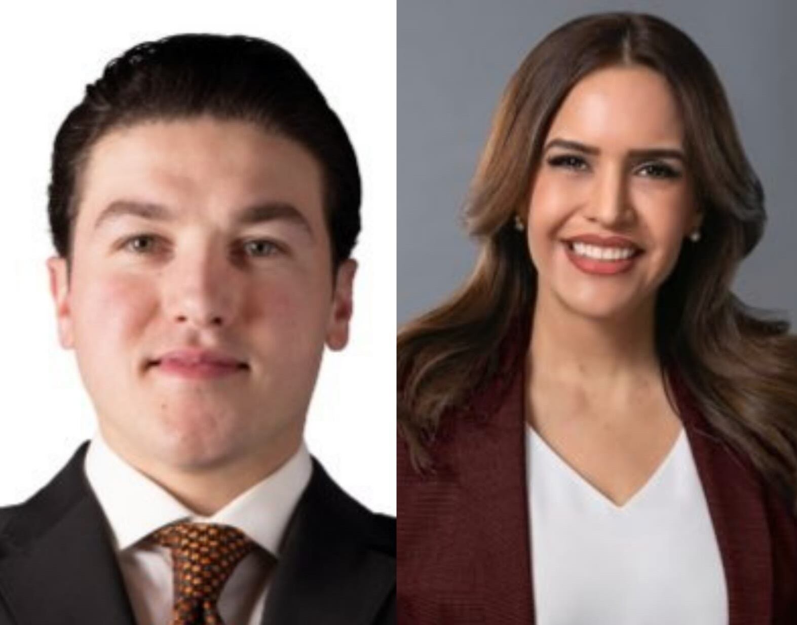 Samuel García y Clara Luz Flores