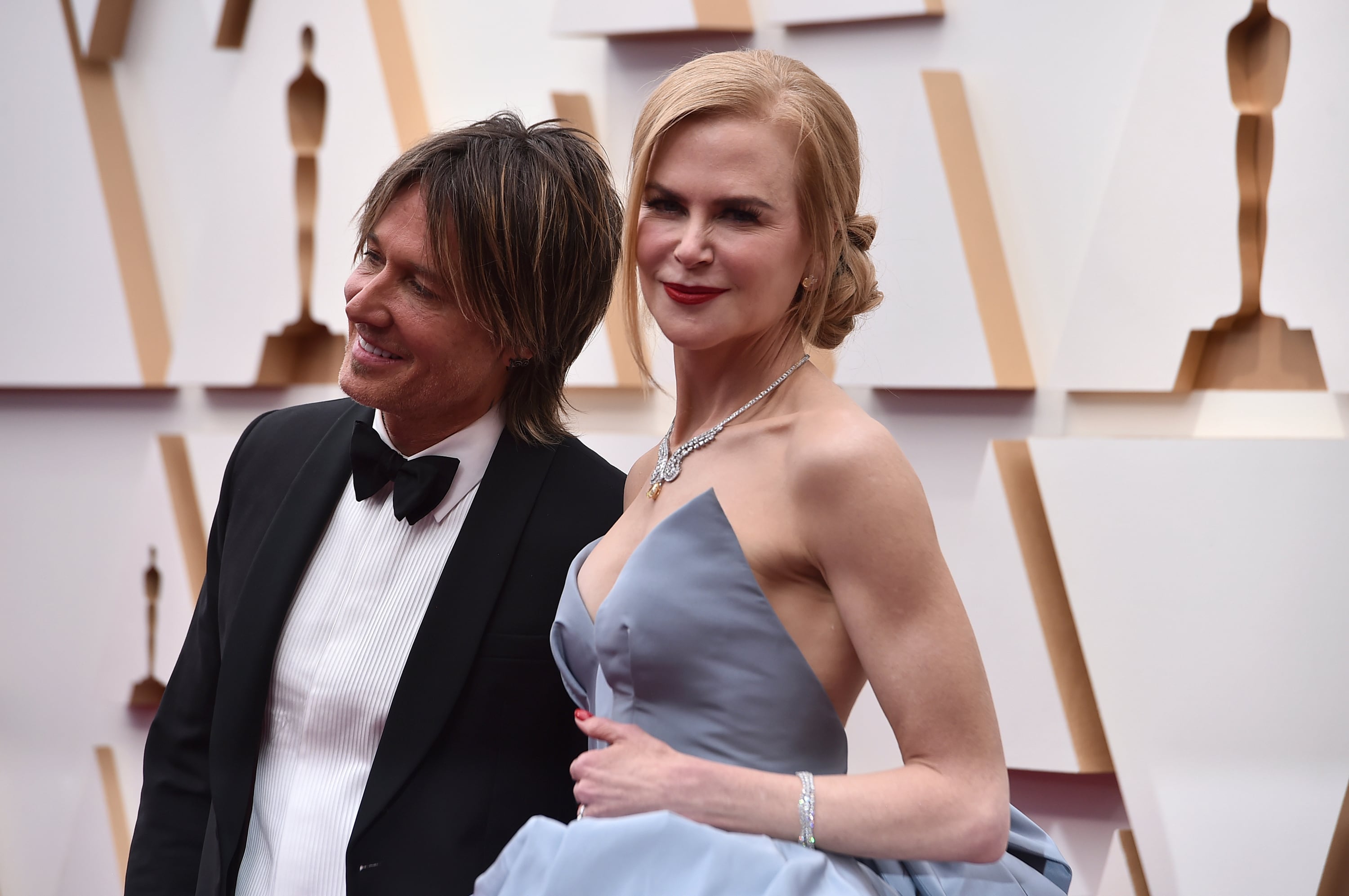 Nicole Kidman y Keith Urban en la Alfombra Roja de los Oscar 2022