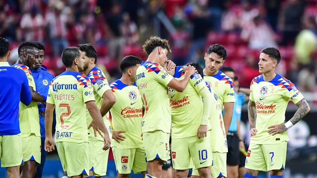 Club América en el Estadio Akron.