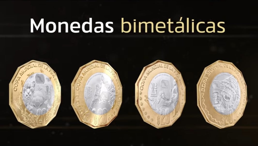 Monedas conmemorativas del Mundial 2026