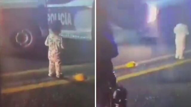 Encuentran a niño solo en carretera Puebla-Tehuacán