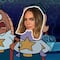 Belinda ya no cupo en la maleta, pero ahora se disfrazó de policía para huir de la prensa (VIDEO)