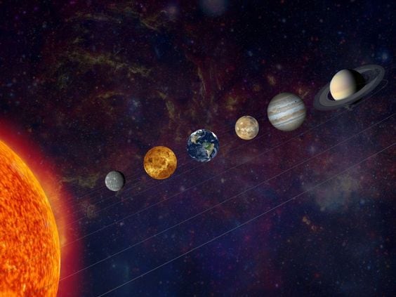 alineación de planetas: significado