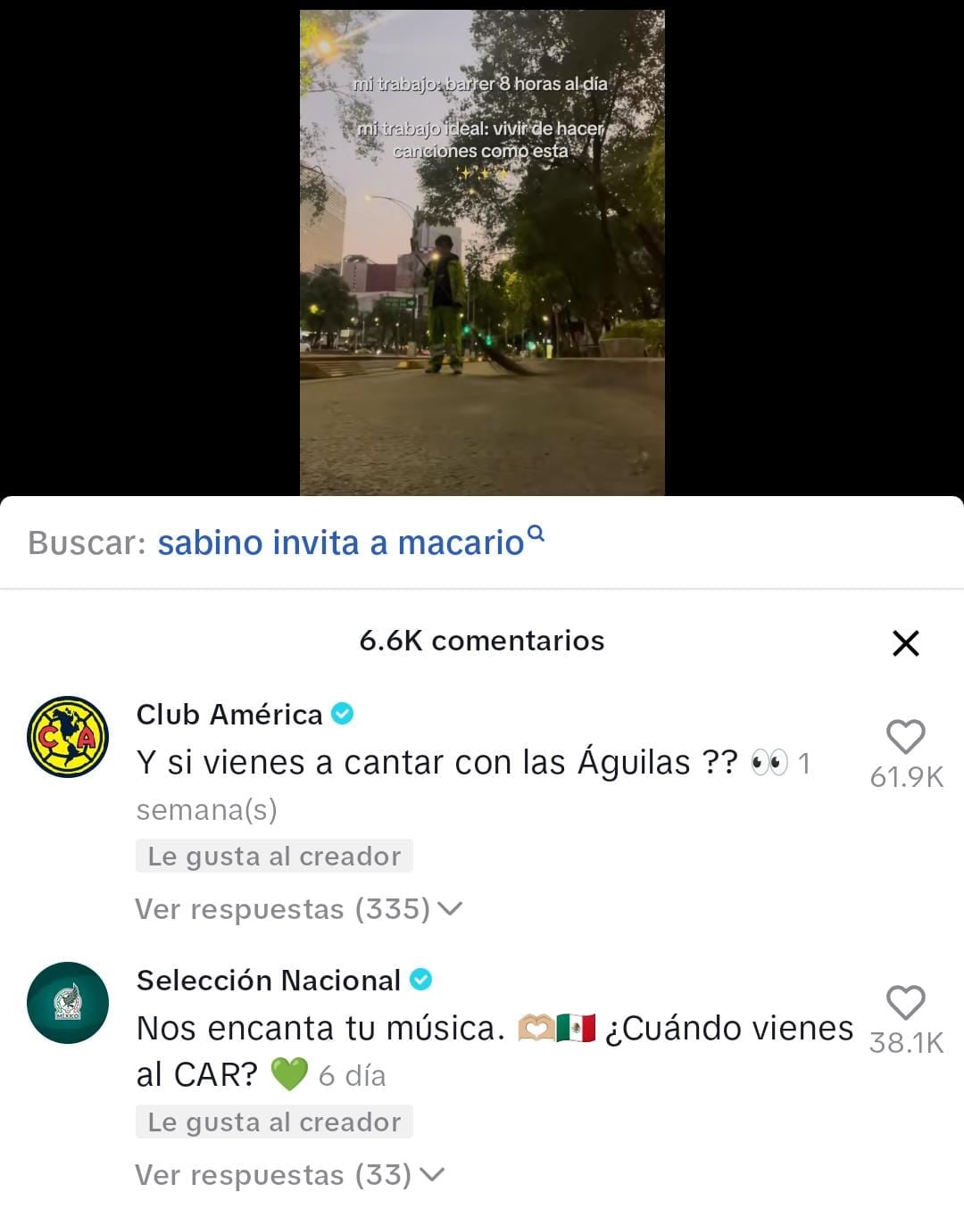 Invitación del América y Selección Mexicana a Macario