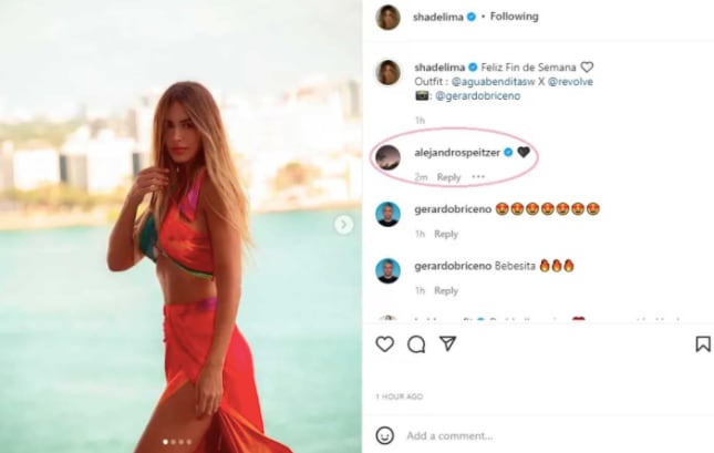 Alejandro Speitzer cae rendido a los encantos de Shannon de Lima