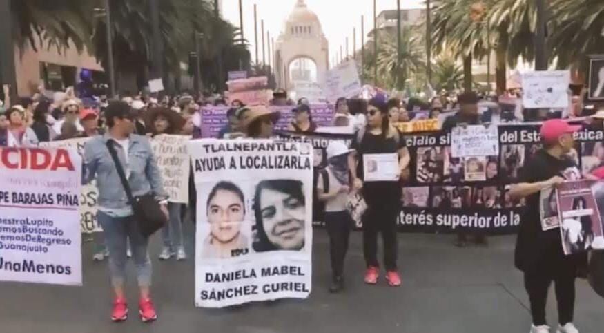 Familia de Daniela en el 8M