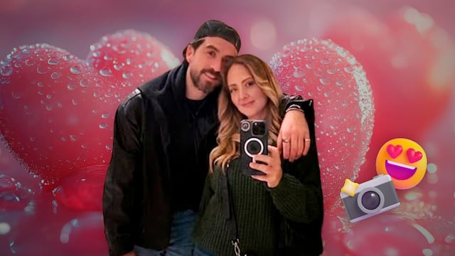 Luis Carlos Origel compartió sus primeras fotos como novio de Andrea Legarreta