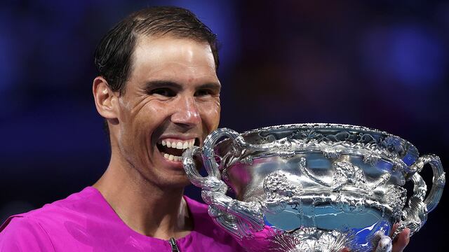 Rafael Nadal, campeón del Abierto de Australia 2022