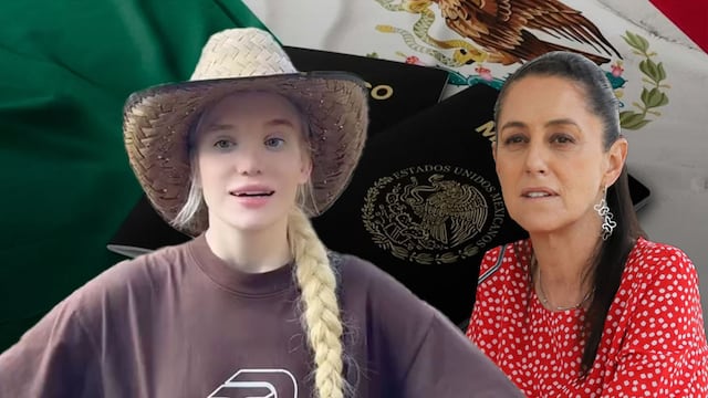 La influencer rusa Lubasha pidió un inédito regalo a Claudia Sheinbaum: La nacionalidad mexicana