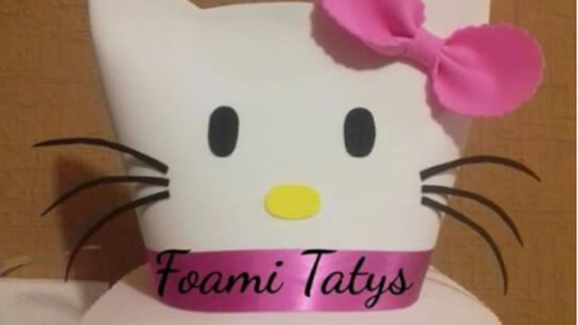 Sombrero loco de Hello Kitty